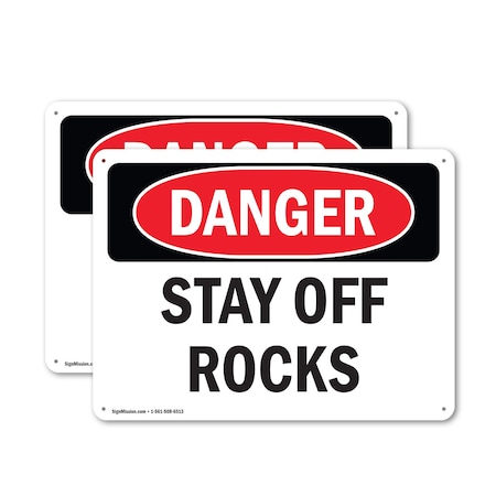 Signmission Safety Culture Sign, 14 in Width, Aluminum, Rectangle OS-2PACK-DS-A-1014-L-2107